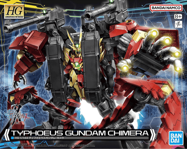 Bandai 07 Typhoeus Gundam Chimera HGGBM 1/144 Model Kit - A-Z Toy Hobby
