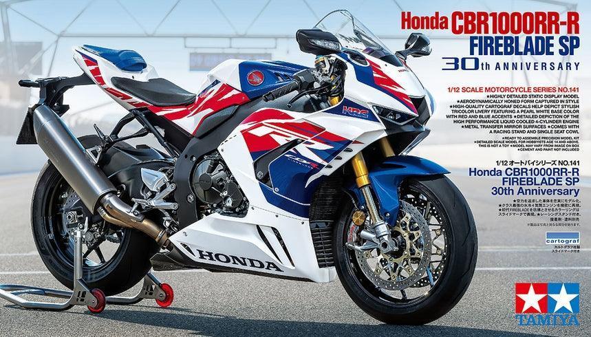 Tamiya 14141 Honda CBR1000RR-R Fireblade SP 30th Anniversary 1/12 Mode – A-Z Toy Hobby