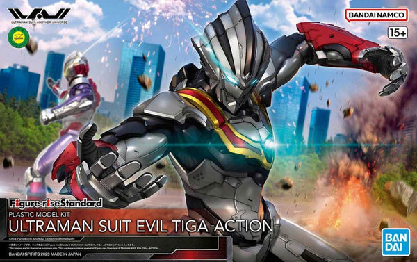 Bandai Ultraman Suit Evil Tiga (Action Ver.) Figure-rise 1/12 Model Kit - A-Z Toy Hobby