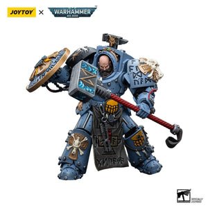 Joy Toy Warhammer 40K Space Wolves Arjac Rockfist 1/18 Action Figure - A-Z Toy Hobby