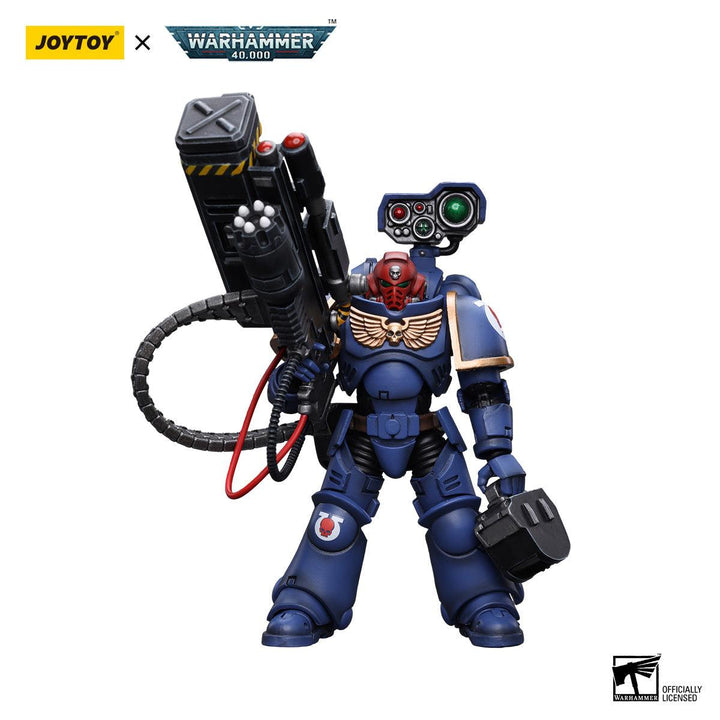 Joy Toy Warhammer 40K Ultramarines Desolation Sergeant with Vengor Launcher 1/18 Action Figure - A-Z Toy Hobby