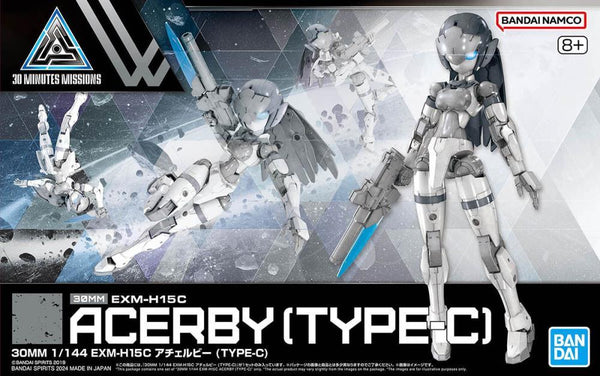 Bandai 56 EXM-H15C Acerby (Type C) 30MM 1/144 Model Kit - A-Z Toy Hobby