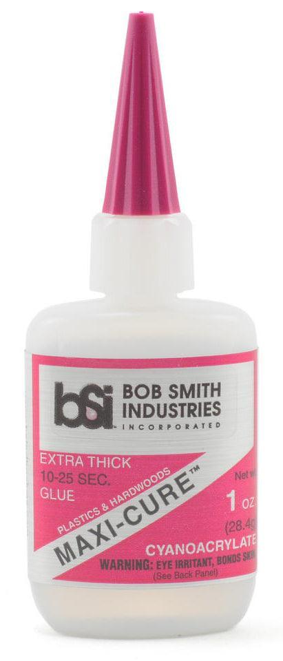 Bob Smith Maxi-Cure Extra Thick CA Glue 1oz - A-Z Toy Hobby