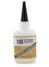 Bob Smith Super-Gold+ Odorless Foam Safe Gap Filling CA Glue 1oz - A-Z Toy Hobby