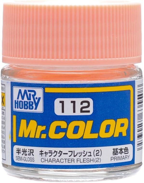 Mr. Hobby C112 Mr. Color Semi Gloss Character Flesh (2) Lacquer Paint 10ml - A-Z Toy Hobby