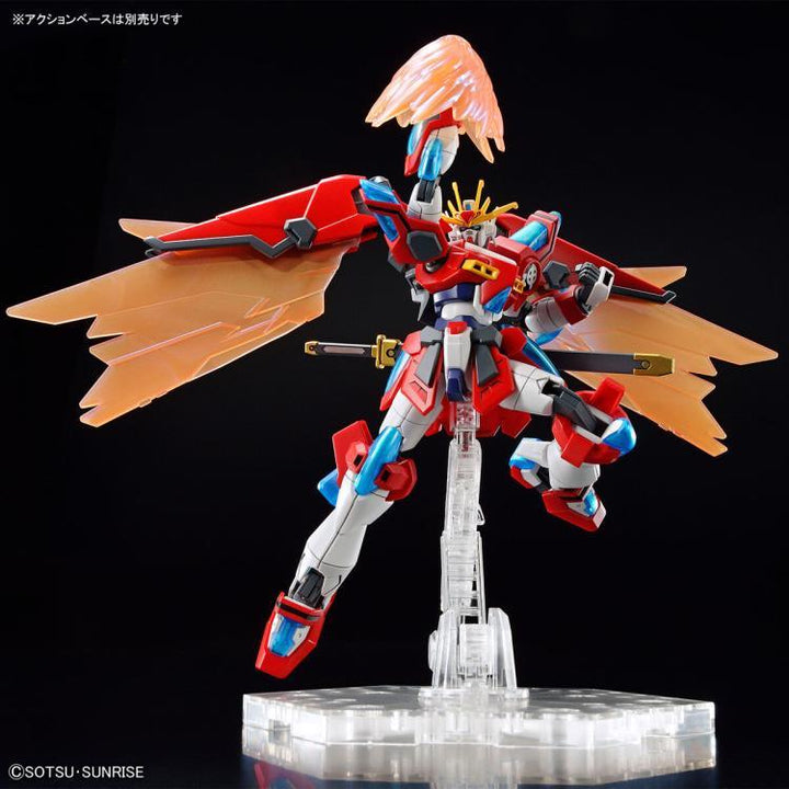 Bandai 04 Shin Burning Gundam HGGBM 1/144 Model Kit - A-Z Toy Hobby