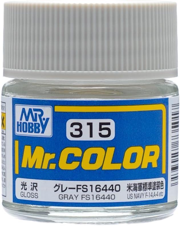 Mr. Hobby C315 Mr. Color Gloss Gray FS16440 Lacquer Paint 10ml - A-Z Toy Hobby