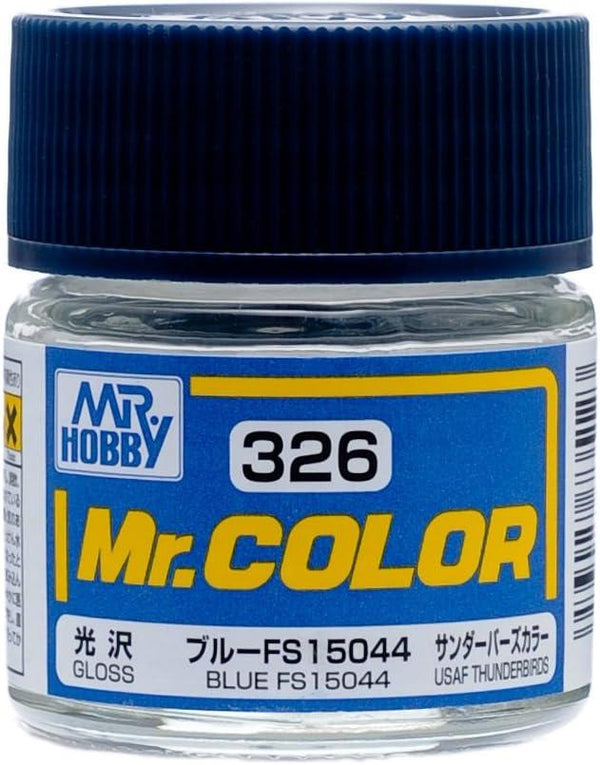 Mr. Hobby C326 Mr. Color Gloss Blue FS15044 Lacquer Paint 10ml - A-Z Toy Hobby