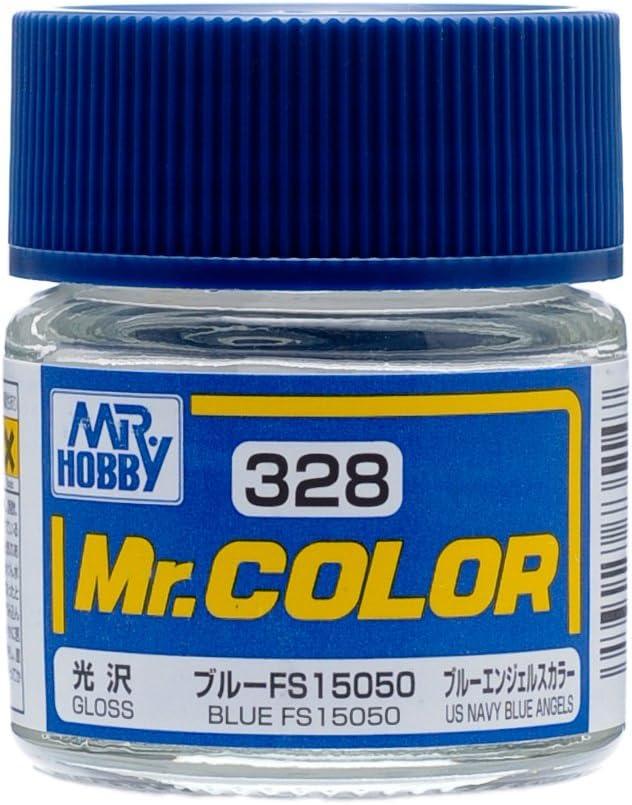 Mr. Hobby C328 Mr. Color Gloss Blue FS15050 Lacquer Paint 10ml - A-Z Toy Hobby