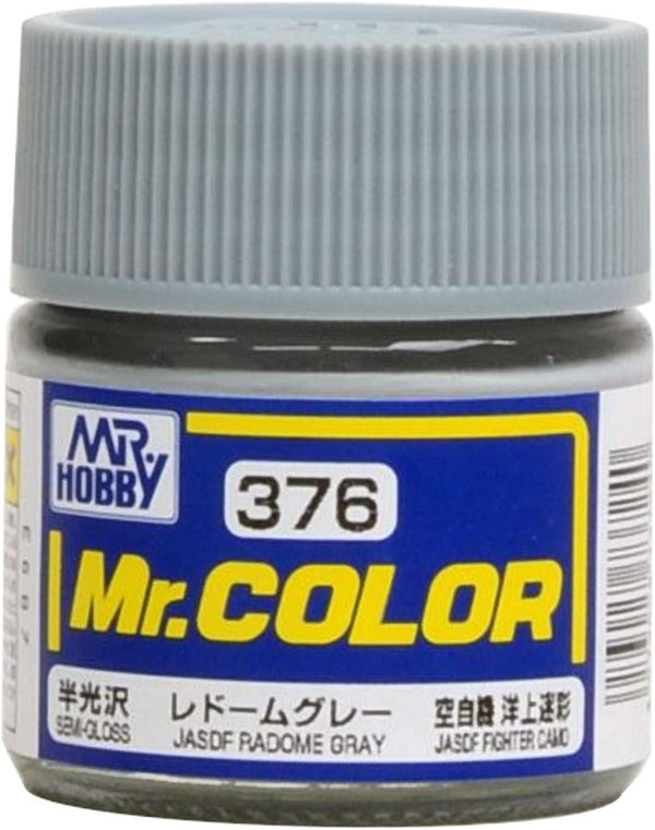 Mr. Hobby C376 Mr. Color JASDF Radome Gray Lacquer Paint 10ml