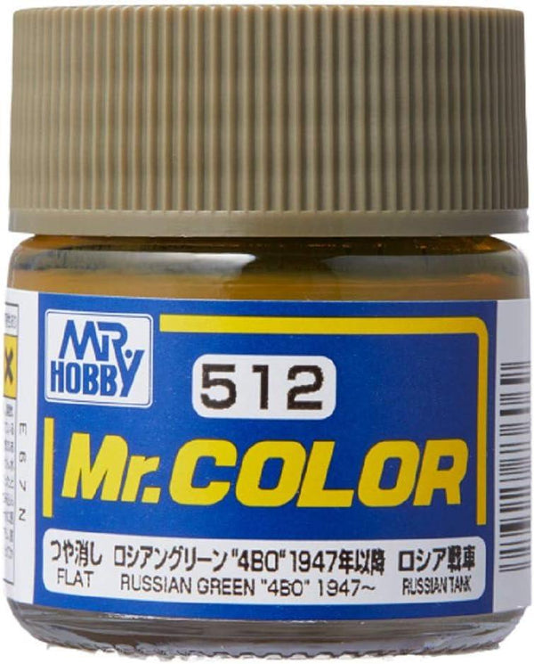 Mr. Hobby C512 Mr. Color Russian Green 4BO 1947 Lacquer Paint 10ml