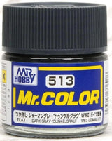 Mr. Hobby C513 Mr. Color Dark Gray Dunkel Grau Lacquer Paint 10ml - A-Z Toy Hobby