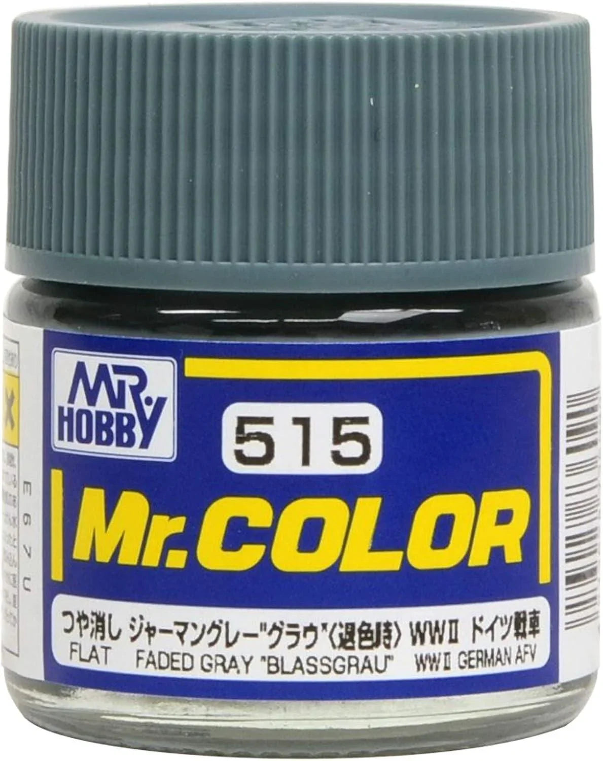 Mr. Hobby C515 Mr. Color Faded Gray Blassgrau Lacquer Paint 10ml - A-Z Toy Hobby