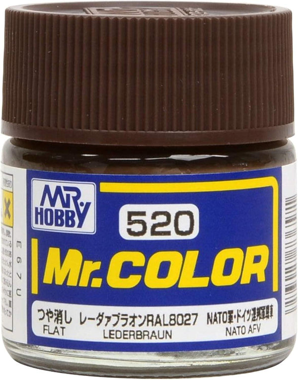 Mr. Hobby C520 Mr. Color Lederbraun Lacquer Paint 10ml