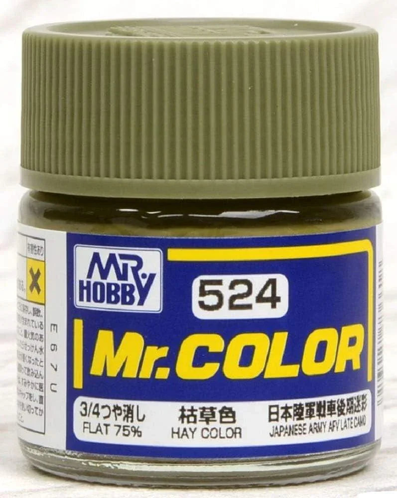 Mr. Hobby C524 Mr. Color Hay Color Lacquer Paint 10ml - A-Z Toy Hobby