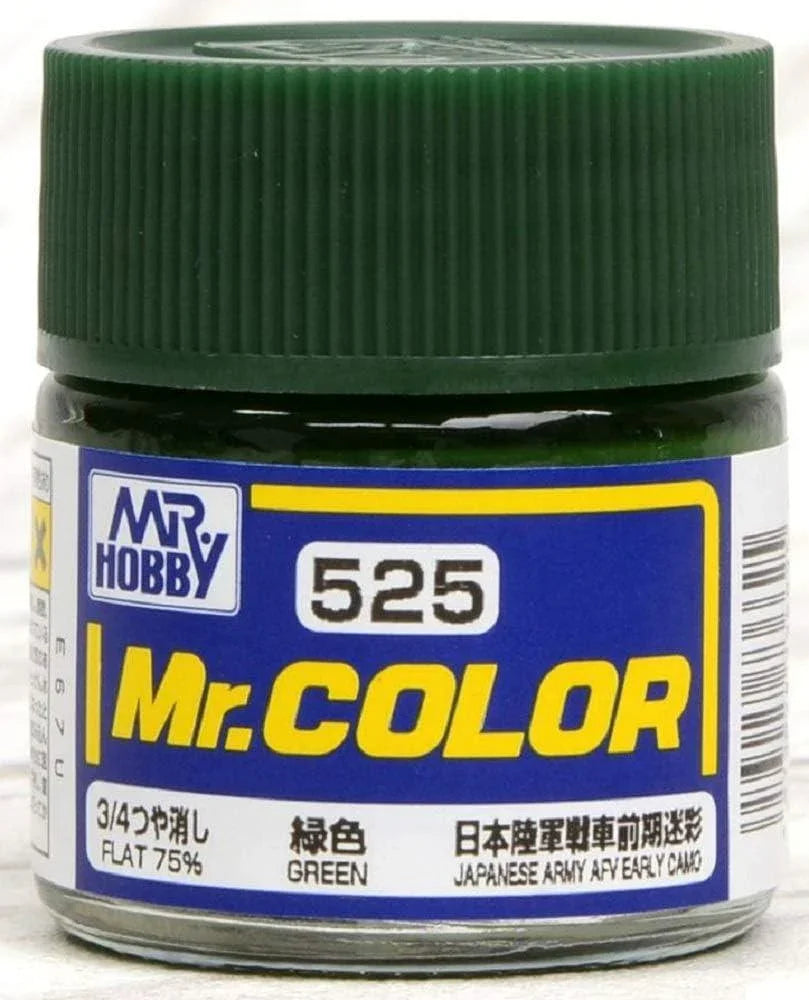 Mr. Hobby C525 Mr. Color Green Lacquer Paint 10ml - A-Z Toy Hobby