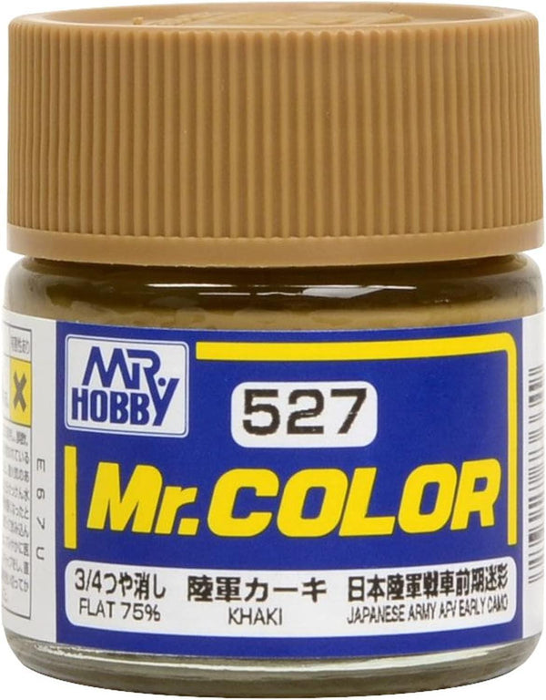 Mr. Hobby C527 Mr. Color Khaki Lacquer Paint 10ml