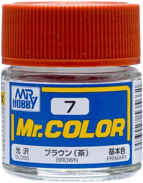 Mr. Hobby C7 Mr. Color Gloss Brown Lacquer Paint 10ml - A-Z Toy Hobby