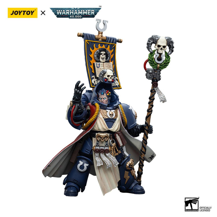 Joy Toy Warhammer 40K Ultramarines Chief Librarian Tigurius 1/18 Action Figure - A-Z Toy Hobby