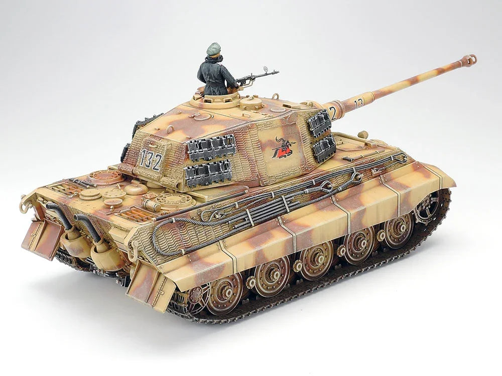 Tamiya 35164 King Tiger "Production Turret" 1/35 Model Kit - A-Z Toy Hobby