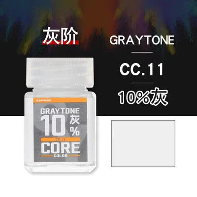 Jumpwind CC11 Core Color Gray Tone 10% Paint 18ml - A-Z Toy Hobby