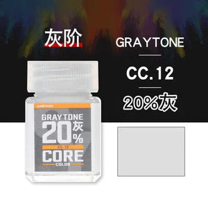 Jumpwind CC12 Core Color Gray Tone 20% Paint 18ml - A-Z Toy Hobby