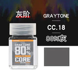 Jumpwind CC18 Core Color Gray Tone 80% Paint 18ml - A-Z Toy Hobby