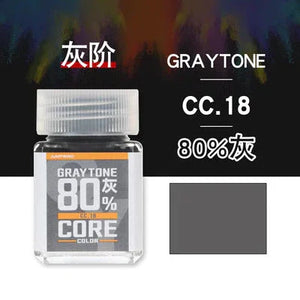 Jumpwind CC18 Core Color Gray Tone 80% Paint 18ml - A-Z Toy Hobby