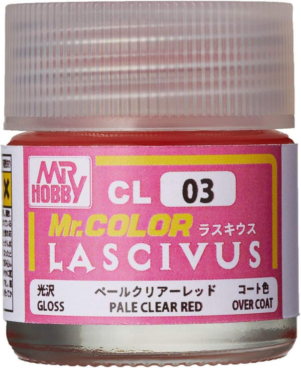 Mr. Hobby CL03 Mr. Color Lascivus Pale Clear Red Paint 10ml