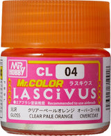 Mr. Hobby CL04 Mr. Color Lascivus Pale Clear Orange Paint 10ml - A-Z Toy Hobby