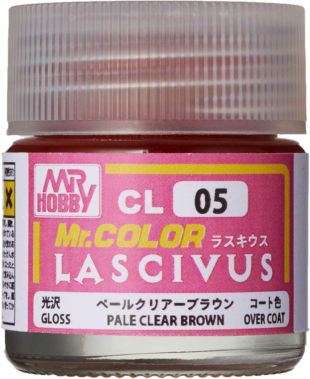 Mr. Hobby CL05 Mr. Color Lascivus Pale Clear Brown Paint 10ml - A-Z Toy Hobby