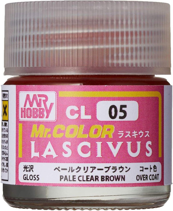Mr. Hobby CL05 Mr. Color Lascivus Pale Clear Brown Paint 10ml