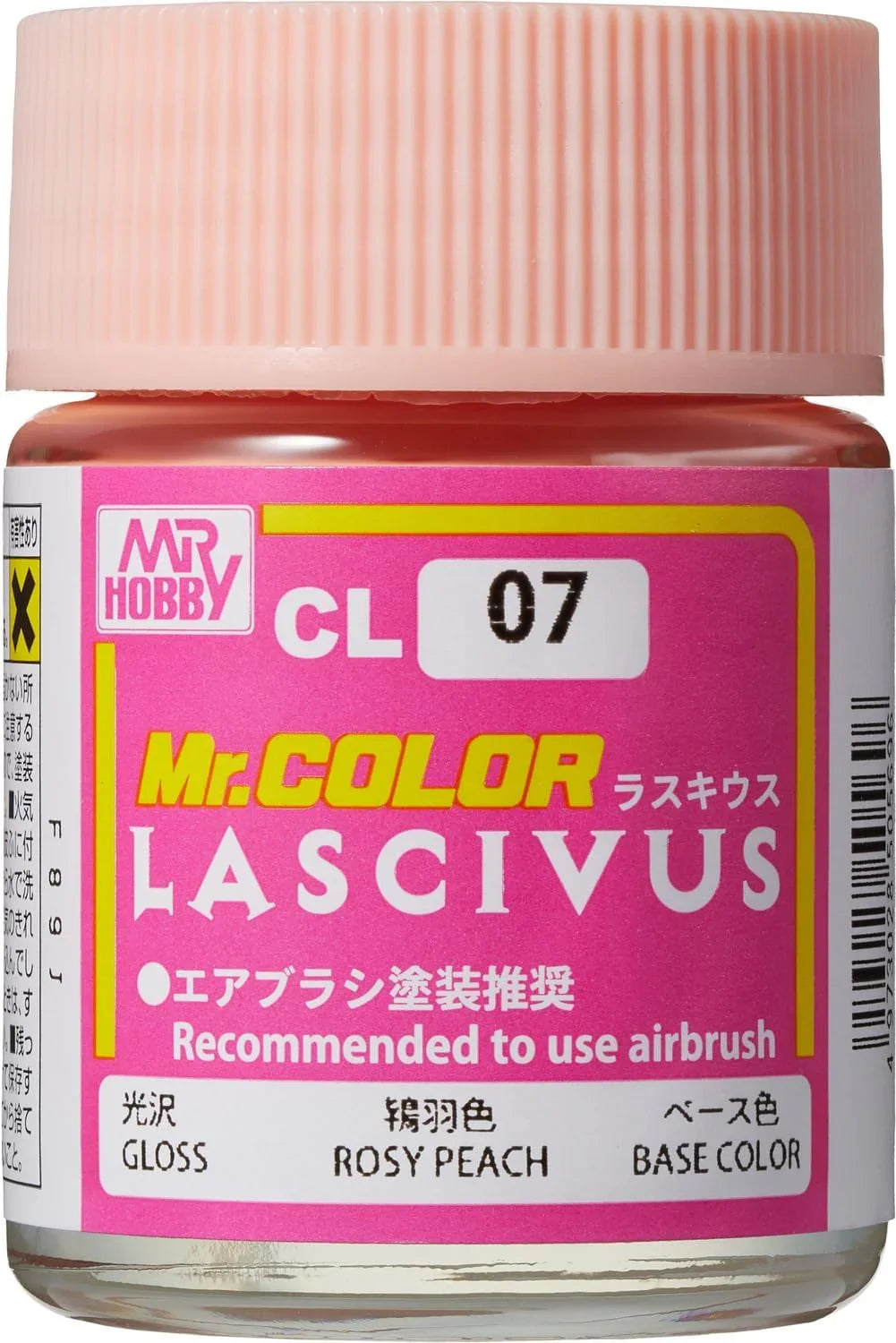 Mr. Hobby CL07 Mr. Color Lascivus Rosy Peach Paint 18ml - A-Z Toy Hobby