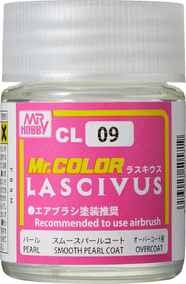Mr. Hobby CL09 Mr. Color Lascivus Smooth Pearl Overcoat Paint 18ml