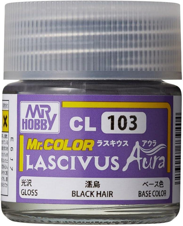 Mr. Hobby CL103 Mr. Color Lascivus Aura Black Hair Paint 10ml