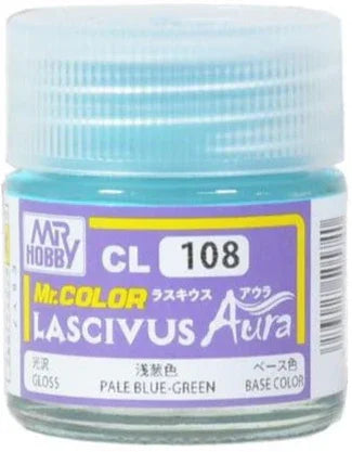 Mr. Hobby CL108 Mr. Color Lascivus Aura Pale Blue Green Paint 10ml - A-Z Toy Hobby