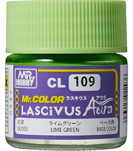 Mr. Hobby CL109 Mr. Color Lascivus Aura Lime Green Paint 10ml - A-Z Toy Hobby