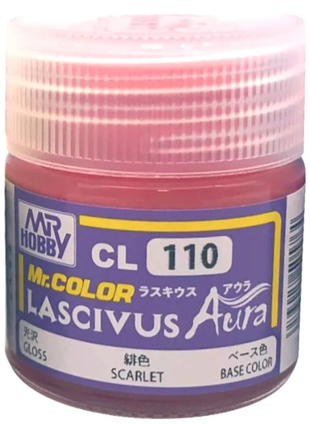 Mr. Hobby CL110 Mr. Color Lascivus Aura Scarlet Paint 10ml - A-Z Toy Hobby