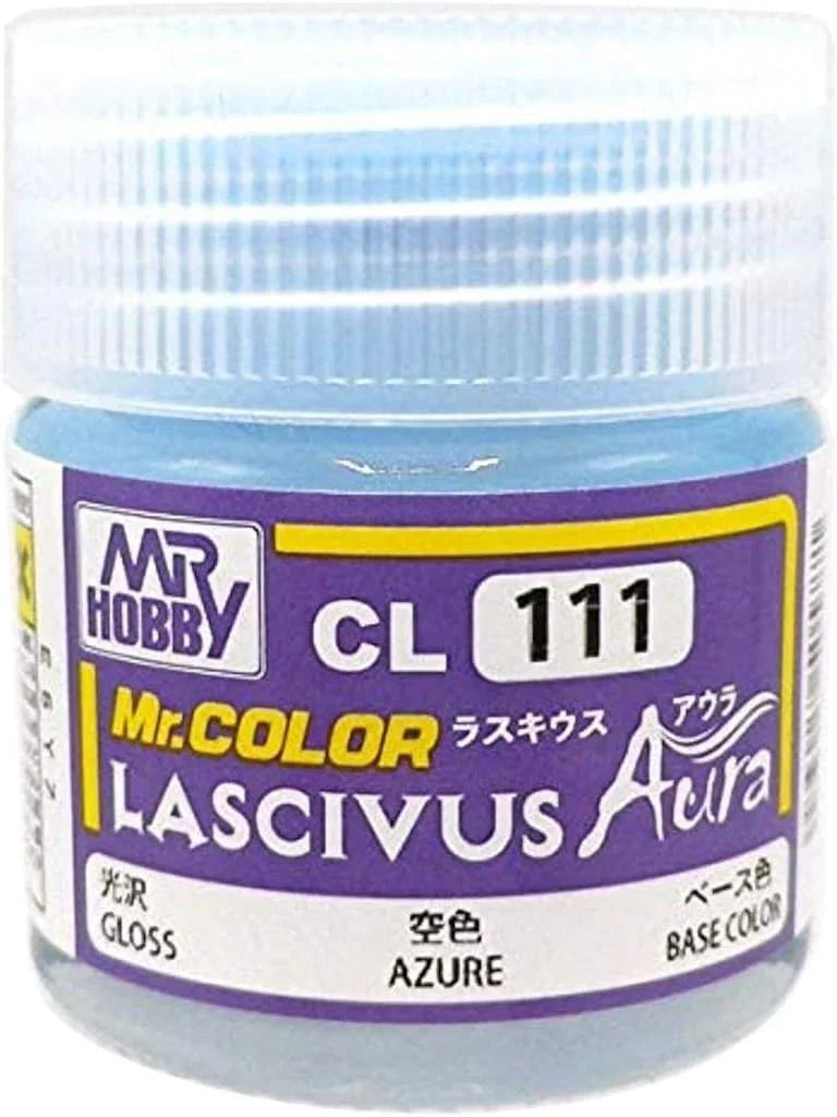 Mr. Hobby CL111 Mr. Color Lascivus Aura Azure Paint 10ml - A-Z Toy Hobby