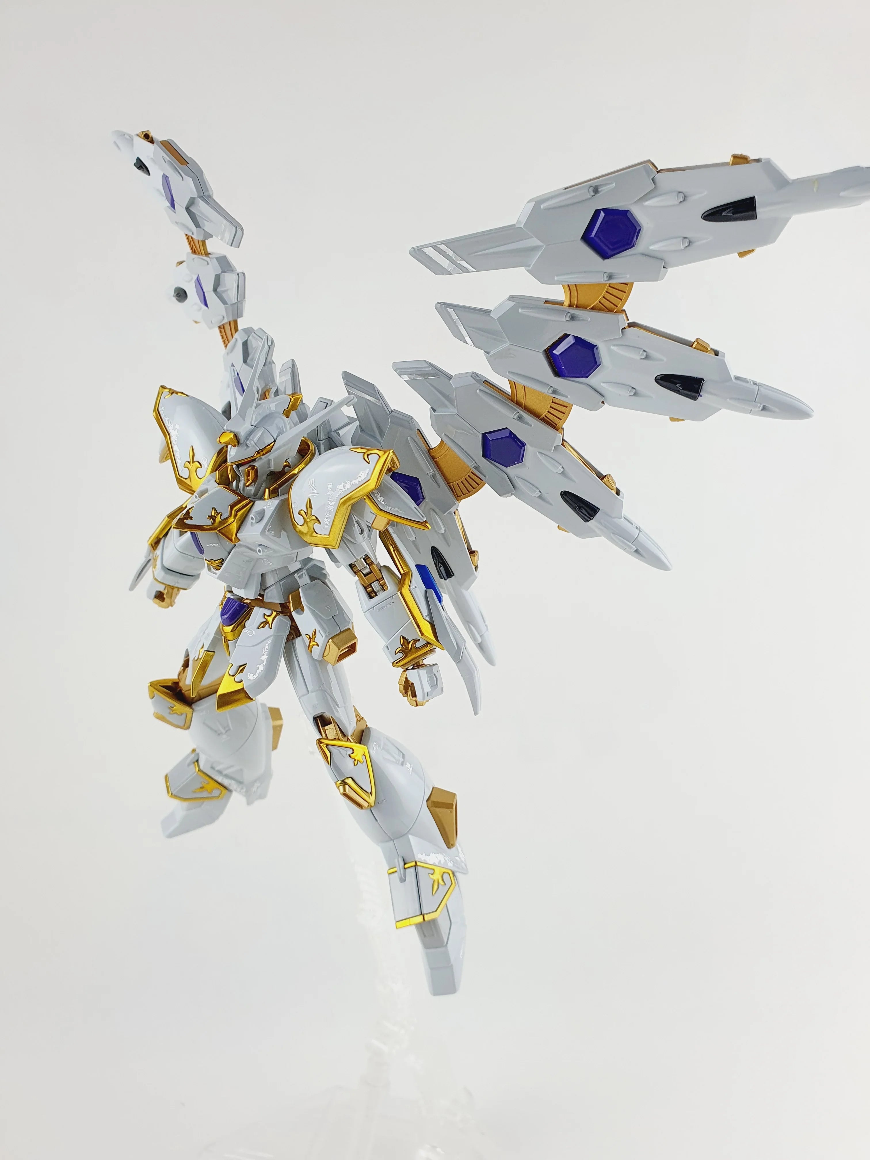 Delpi Silver Holo Water Decal For HG Black Knight Cal-re.A - A-Z Toy Hobby