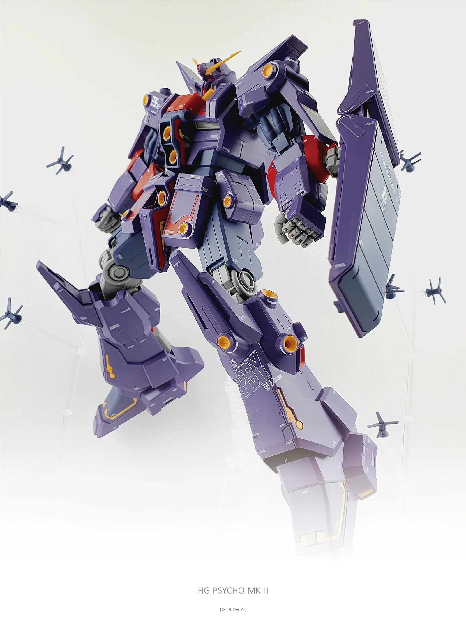 Delpi Water Decal For HG Psycho Mk-II - A-Z Toy Hobby