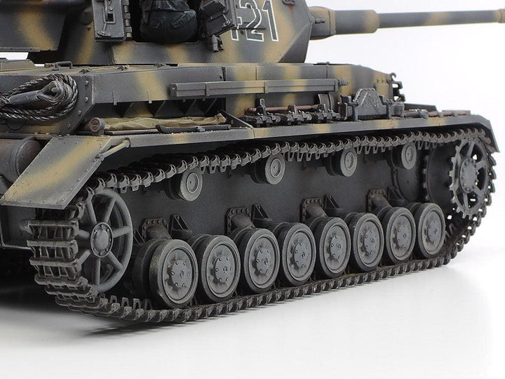 Tamiya 25209 Panzerkampfwagen IV Ausf G. Early Production & Motorcycle 1/35 Model Kit - A-Z Toy Hobby