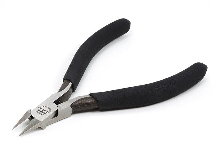 Tamiya 74123 Sharp Pointed Side Cutter Nipper (Slim Jaw) - A-Z Toy Hobby