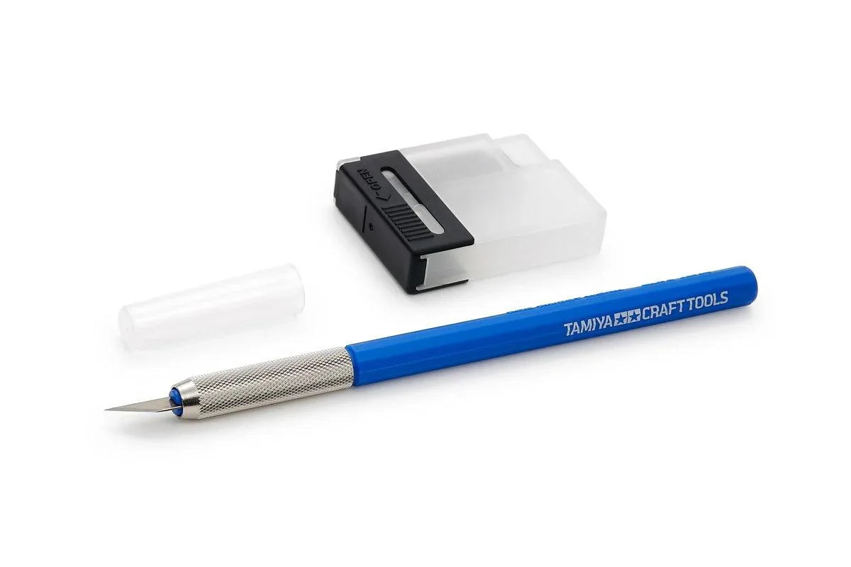 Tamiya 69943 Modeler's Knife Blue - A-Z Toy Hobby