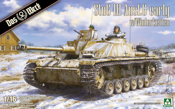 Das Werk 16003 StuG III Ausf.G Early Winterketten 1/16 Model Kit