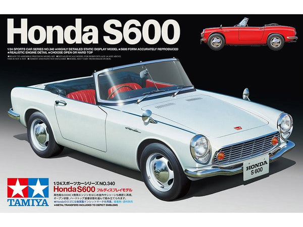 Tamiya 24340 Honda S600 1/24 Model Kit TAM24340 - A-Z Toy Hobby