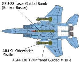 Tamiya 60312 F-15E Strike Eagle Bunker Buster 1/32 Model Kit - A-Z Toy Hobby