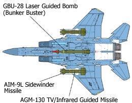 Tamiya 60312 F-15E Strike Eagle Bunker Buster 1/32 Model Kit - A-Z Toy Hobby
