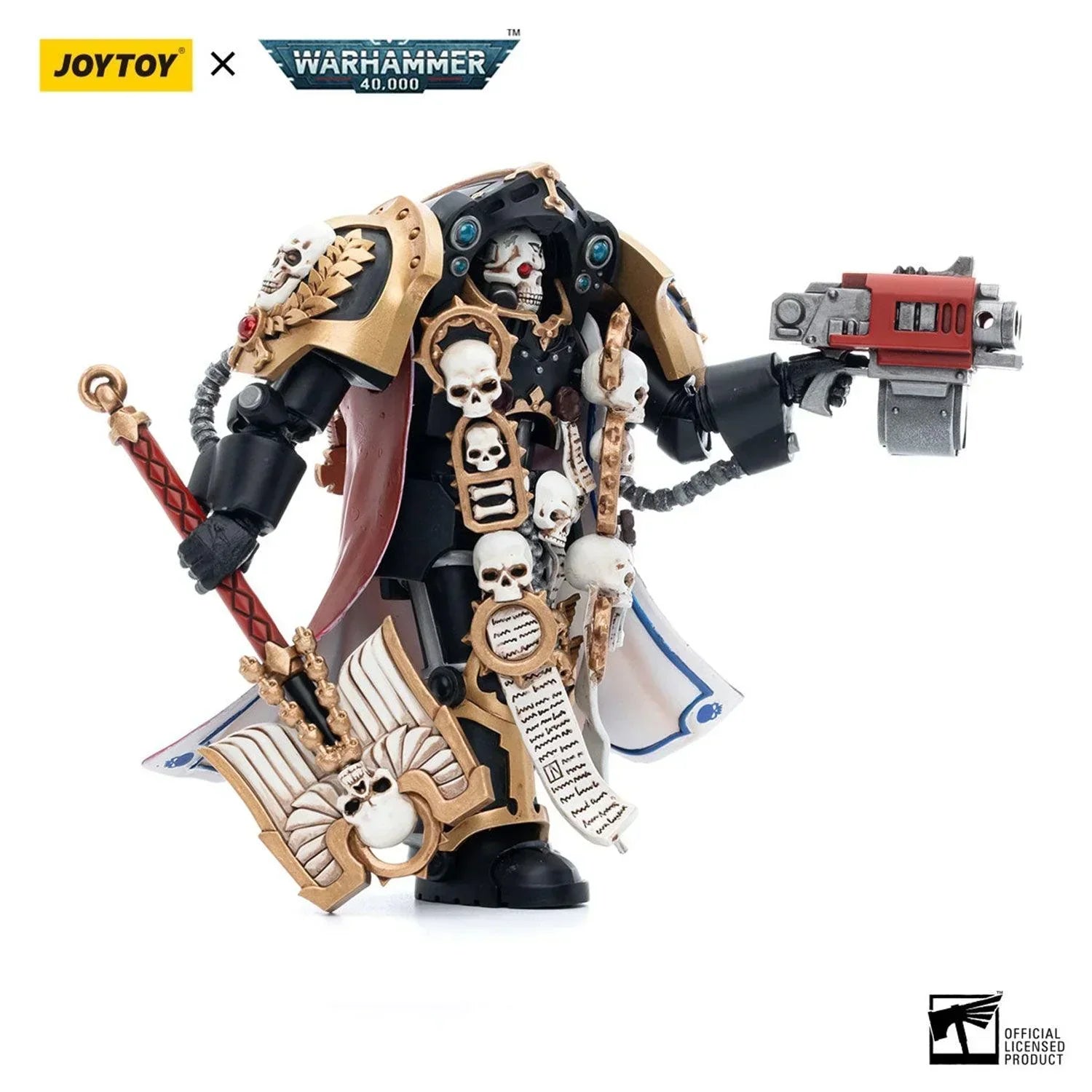 Joy Toy Warhammer 40K Ultramarines Terminator Chaplain Brother Vanius 1/18 Action Figure - A-Z Toy Hobby