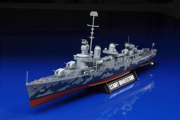 Tamiya 78012 US Navy DD445 Fletcher 1/350 Model Kit - A-Z Toy Hobby